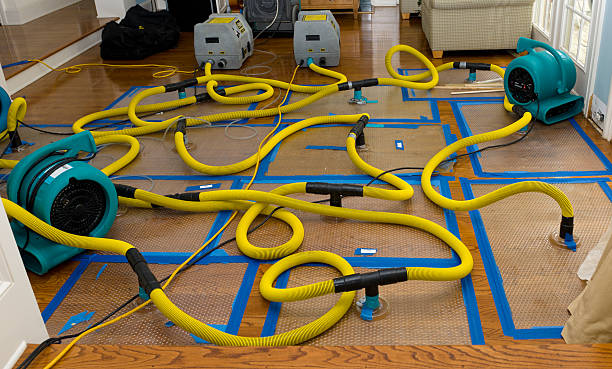Professional Burst Pipe Water Damage technician working in Tuba City, AZ